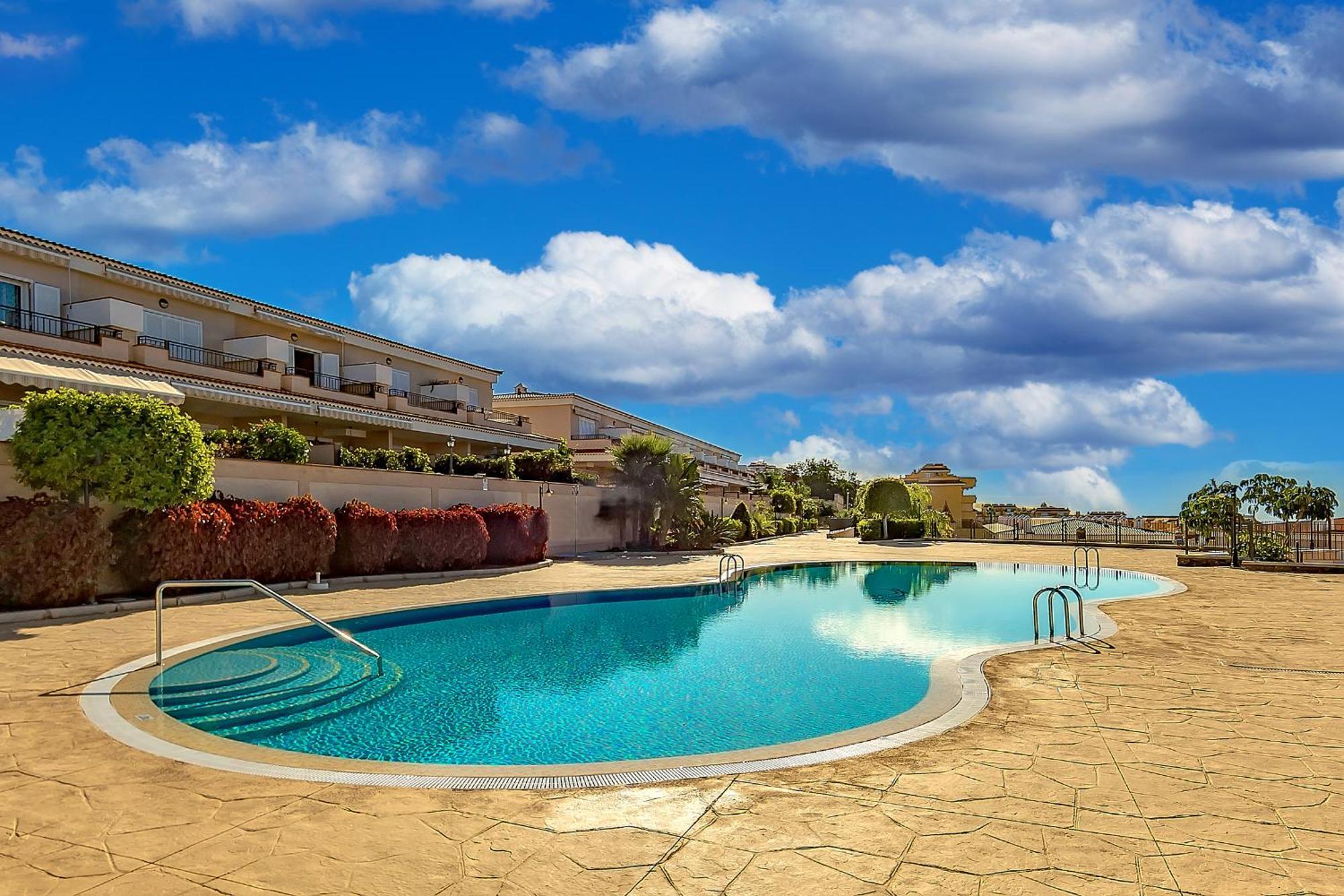 Spacious Ocean View Family Townhouse Пуэрто-де-Сантьяго Экстерьер фото