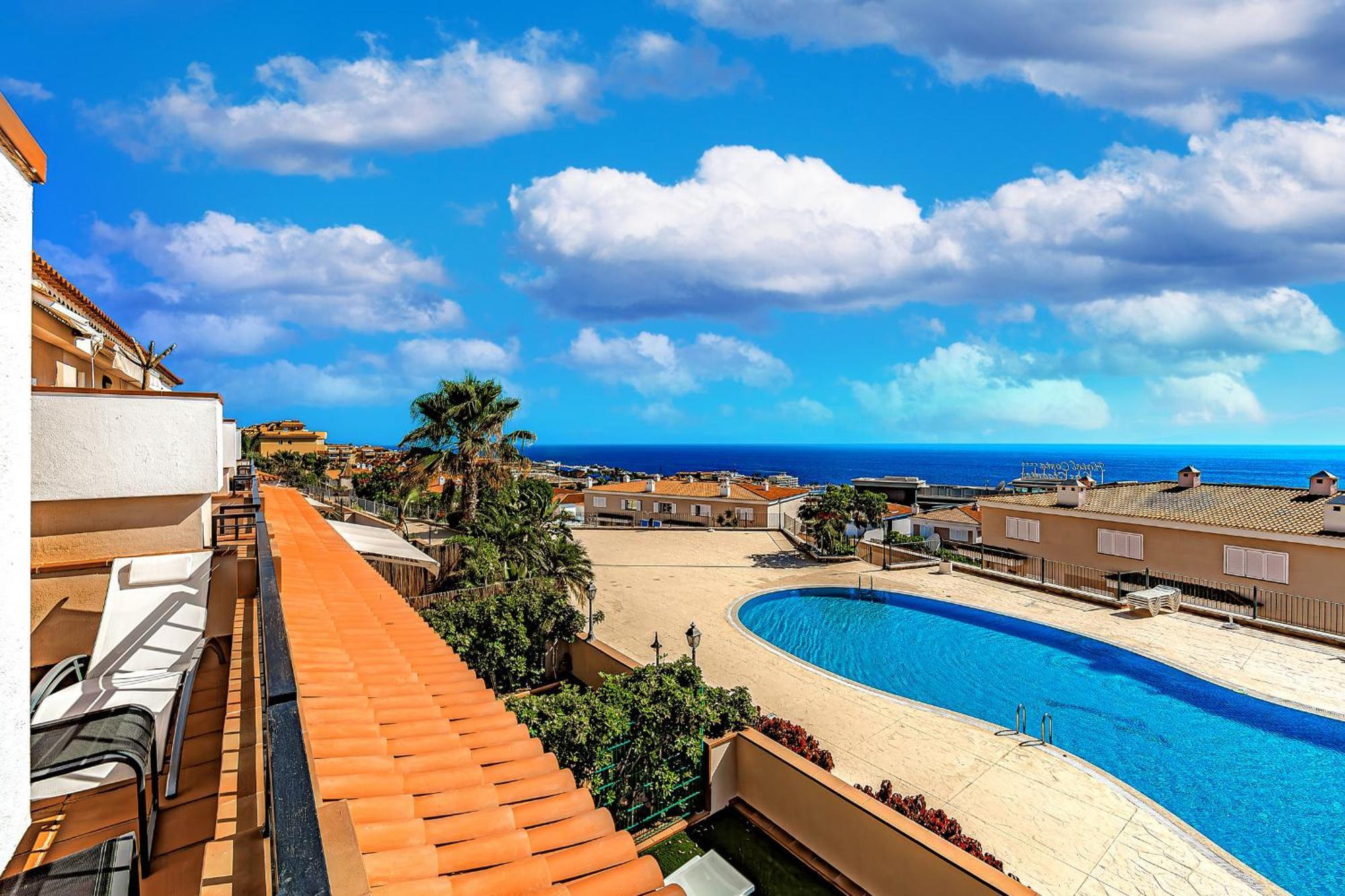 Spacious Ocean View Family Townhouse Пуэрто-де-Сантьяго Экстерьер фото