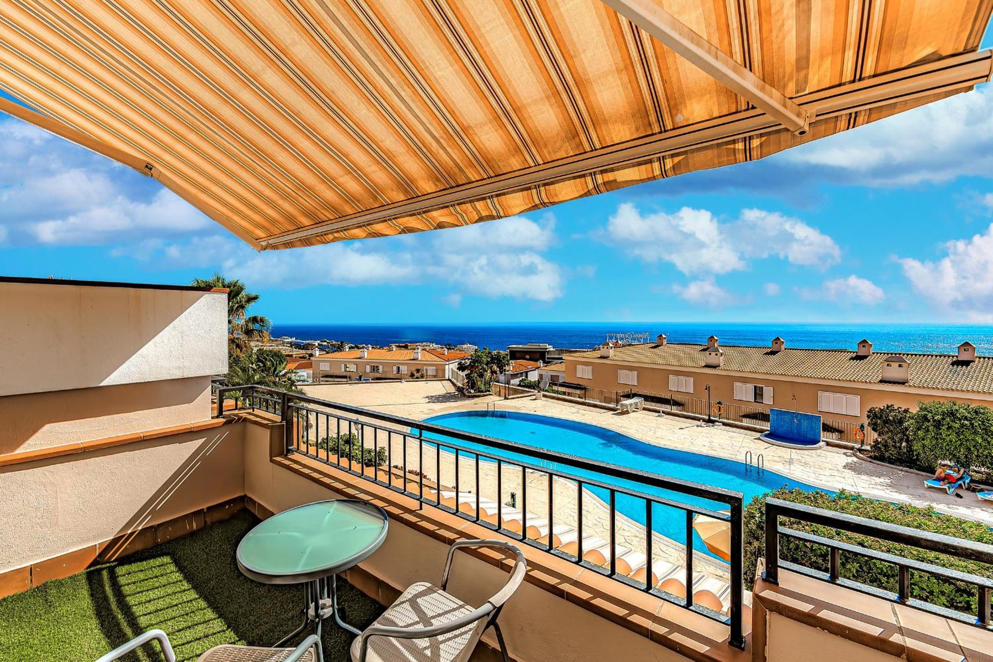 Spacious Ocean View Family Townhouse Пуэрто-де-Сантьяго Экстерьер фото