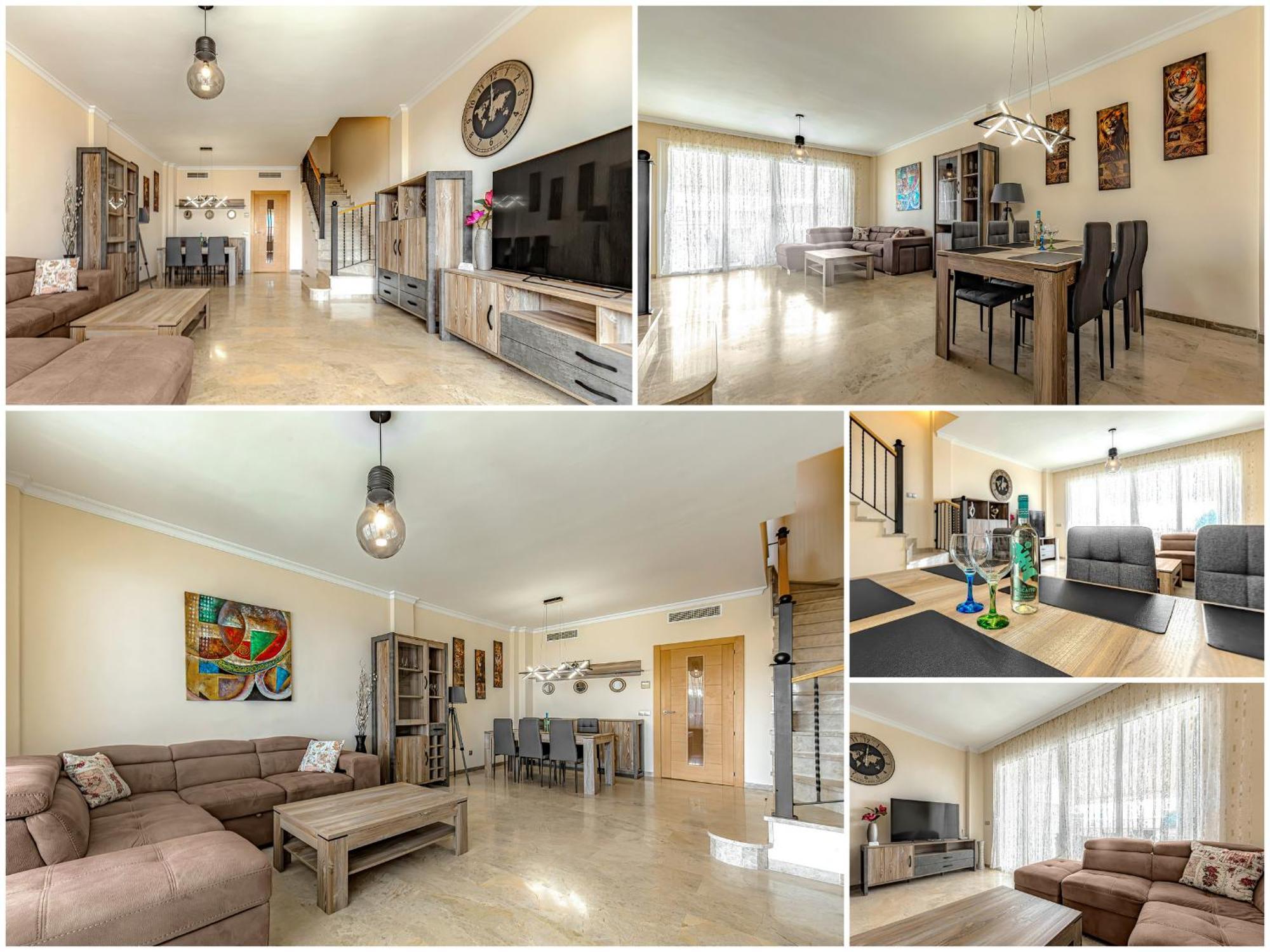 Spacious Ocean View Family Townhouse Пуэрто-де-Сантьяго Экстерьер фото