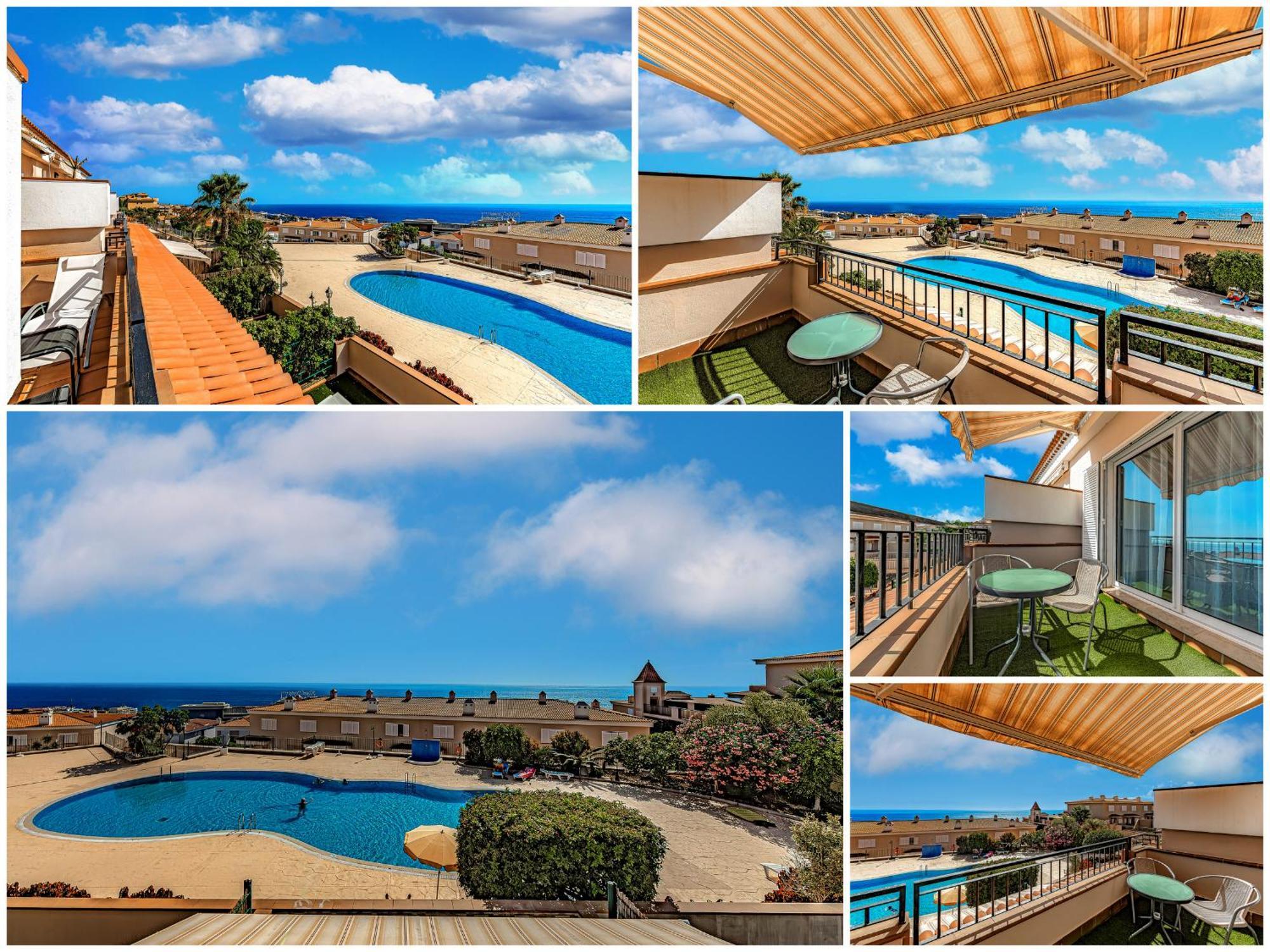 Spacious Ocean View Family Townhouse Пуэрто-де-Сантьяго Экстерьер фото
